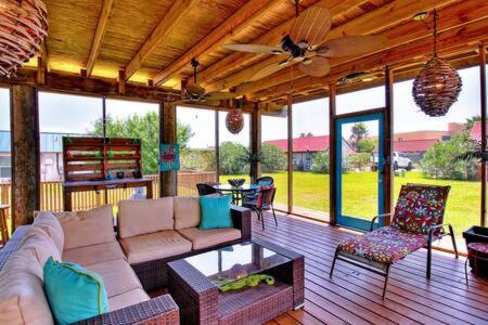 Spanish Village Cottage W Private Cabana Port Aransas Exterior foto